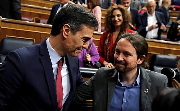 Sánchez e Iglesias. 