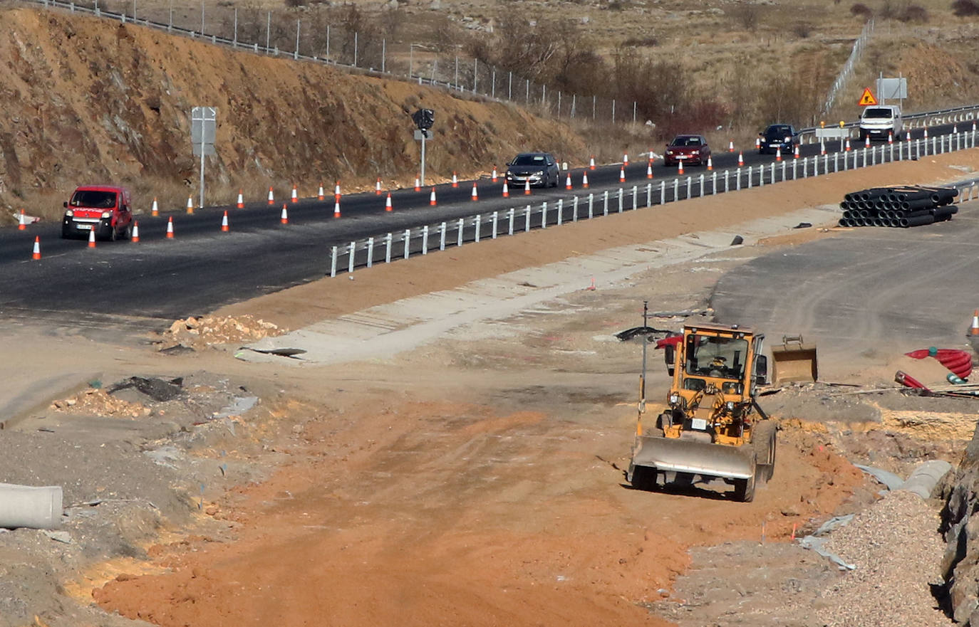 Obras en la SG-20