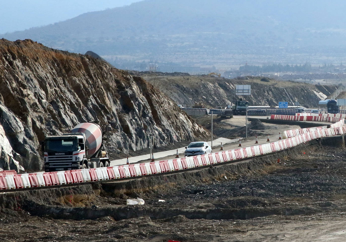 Obras en la SG-20