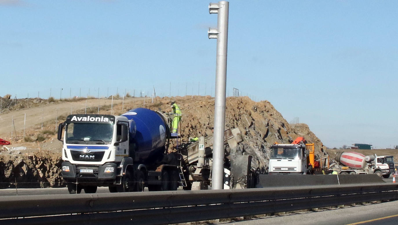 Obras en la SG-20