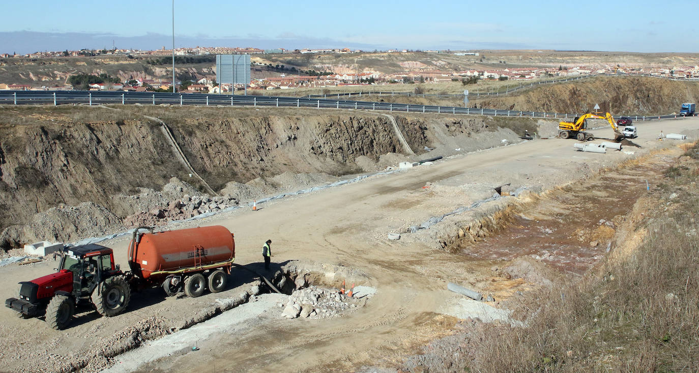 Obras en la SG-20