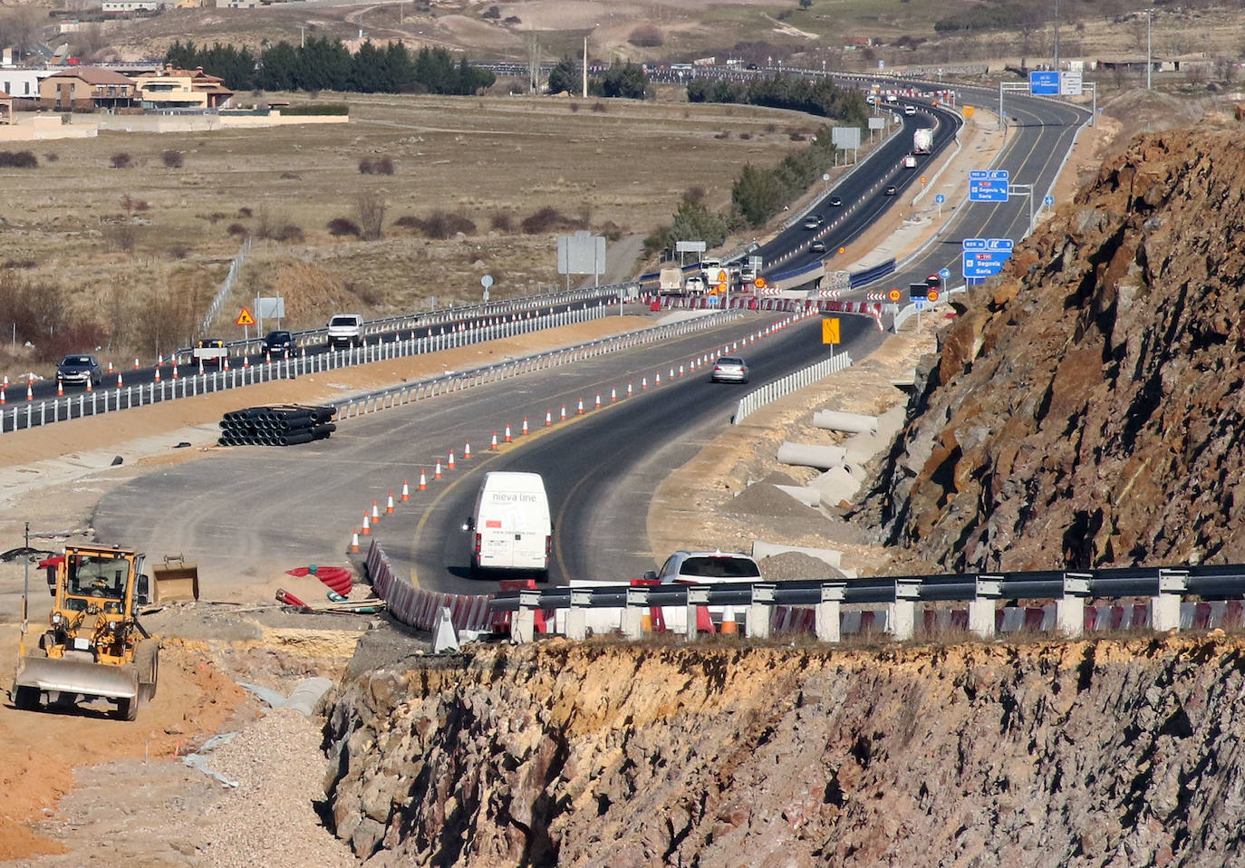 Obras en la SG-20