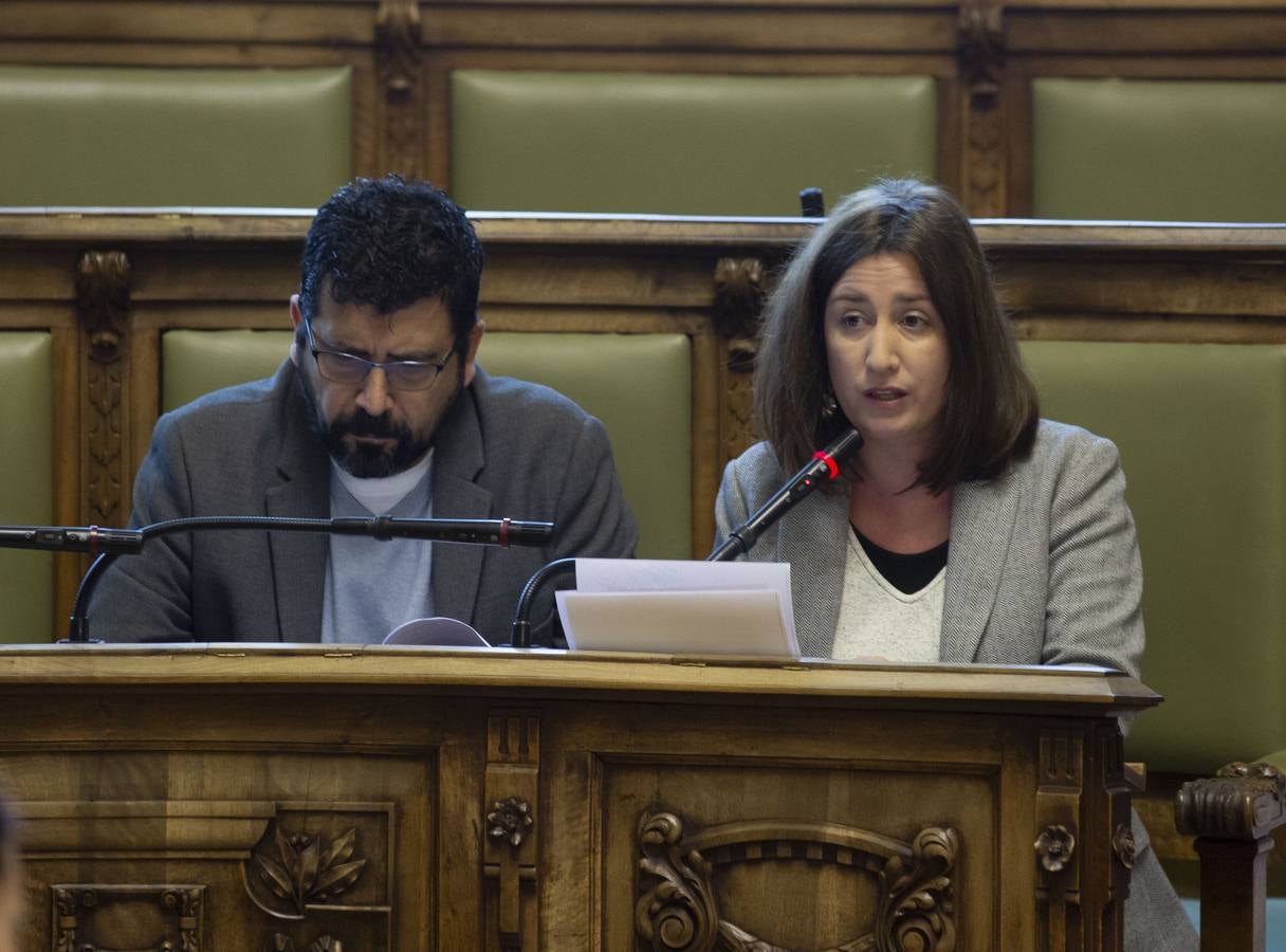 Fotos: Pleno en el Ayuntamiento de Valladolid