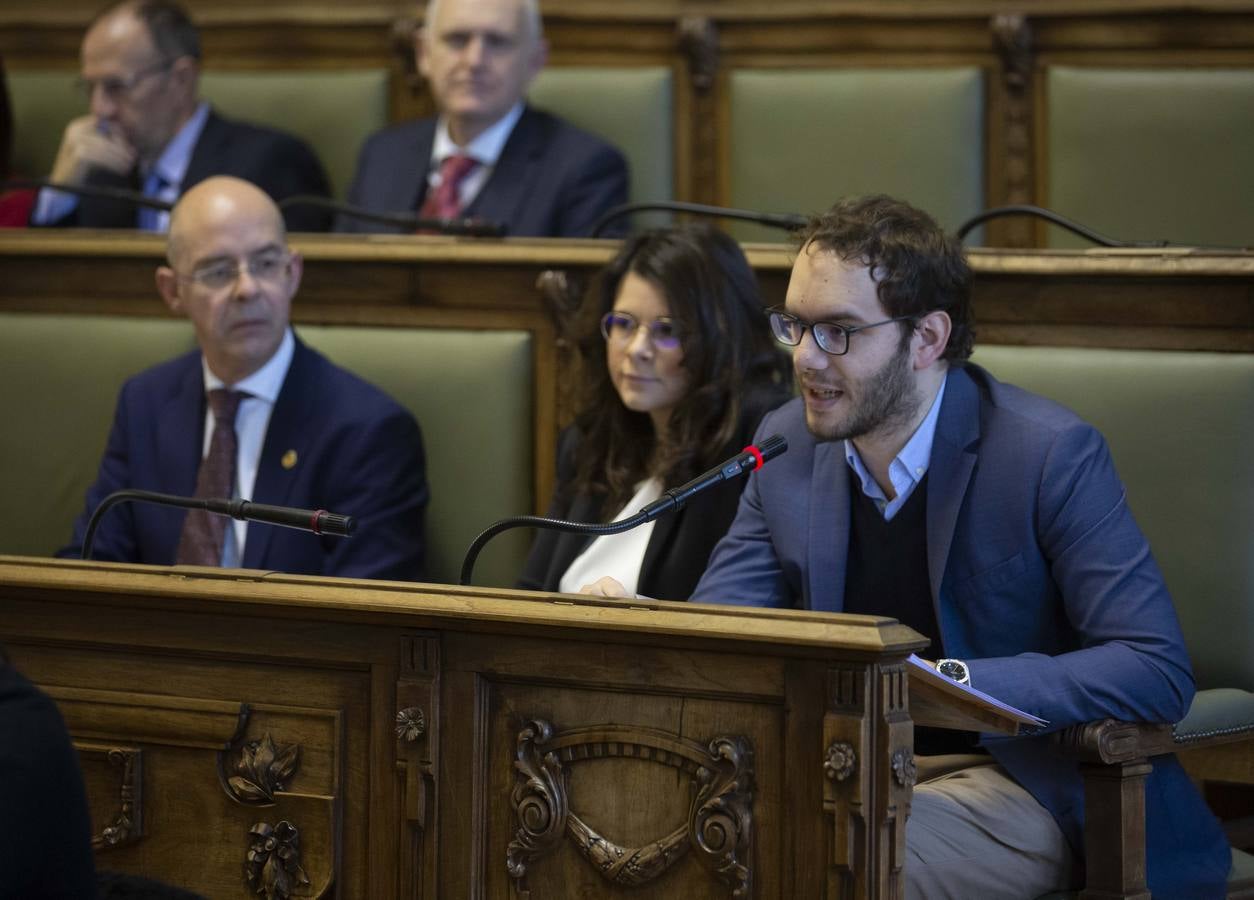 Fotos: Pleno en el Ayuntamiento de Valladolid