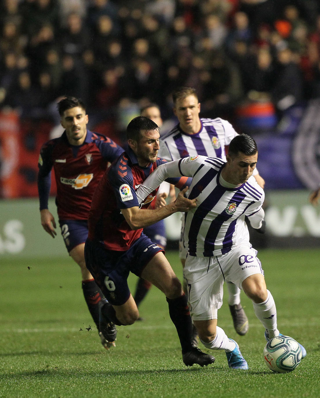 Fotos: Las imágenes del Osasuna - Real Valladolid (0-0)