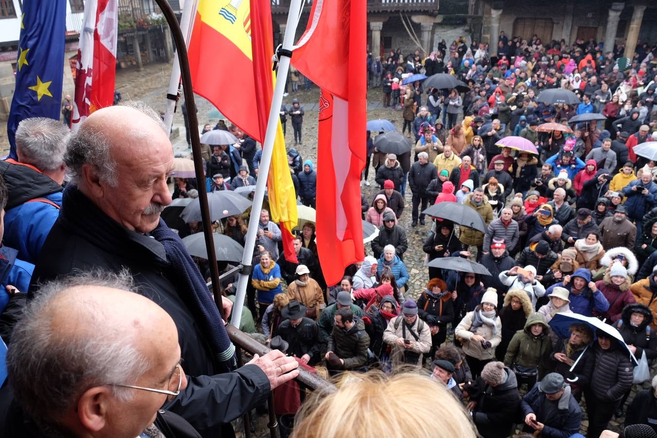 Un día grande para el municipio salmantino, que este año ha contado con la asistencia, como invitado especial, de Vicente del Bosque