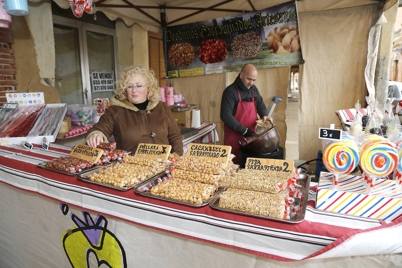 La matanza y reparto de jijas y morcilla en Becerril.