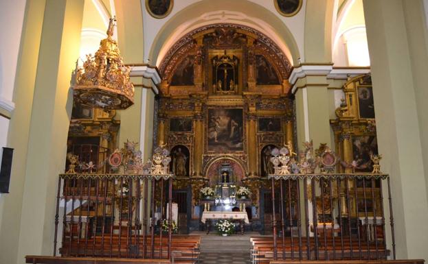 Retablo del convento de la Encarnación de las Carmelitas Descalzas de Peñaranda. 