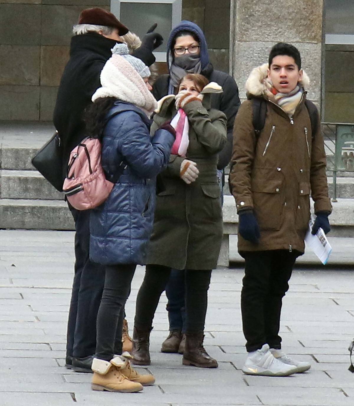 Jornada de intenso frío en Segovia 