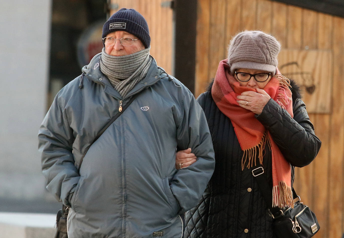 Jornada de intenso frío en Segovia 