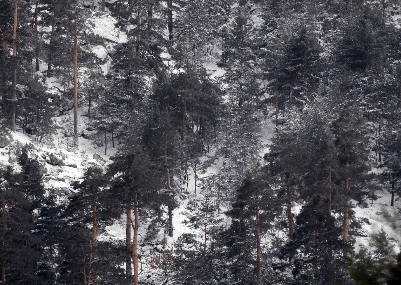 Nieve en la provincia de Segovia