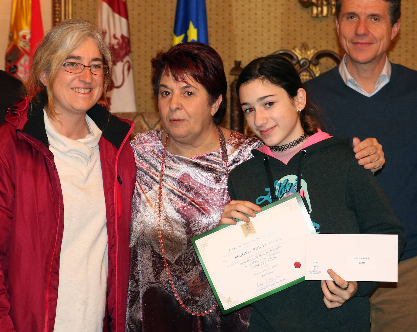Entrega de premios del concurso de belenes y la muestra de villancicos. DE TORRE