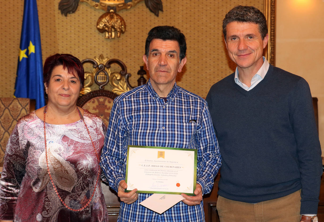 Entrega de premios del concurso de belenes y la muestra de villancicos. DE TORRE