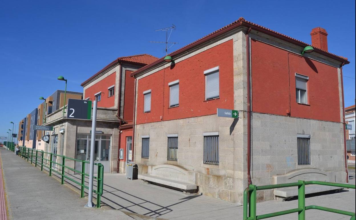 Estación de ferocarril del Peñaranda de Bracamonte.