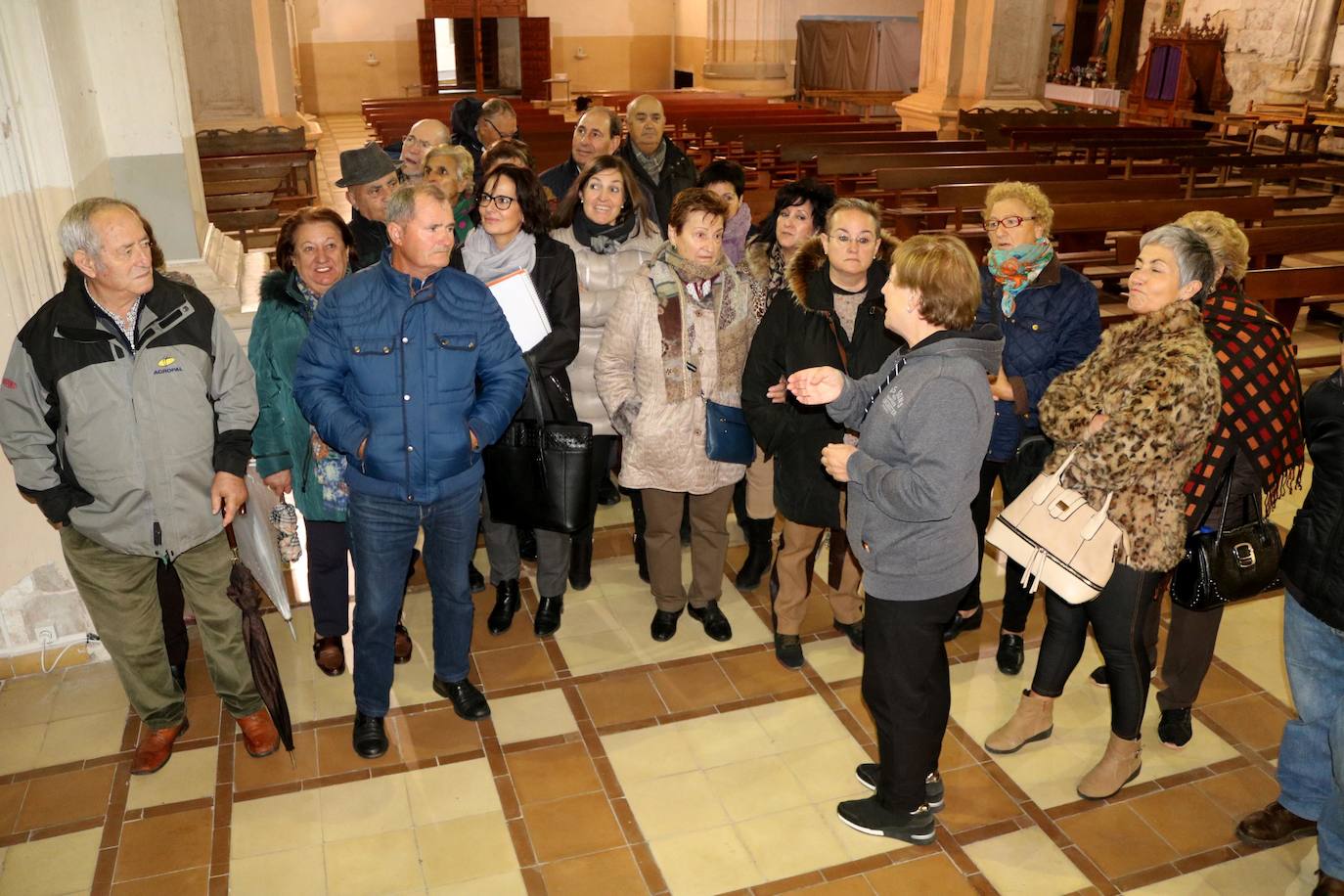 Los cooperativistas visitaron numerosos enclaves de la comarca. 