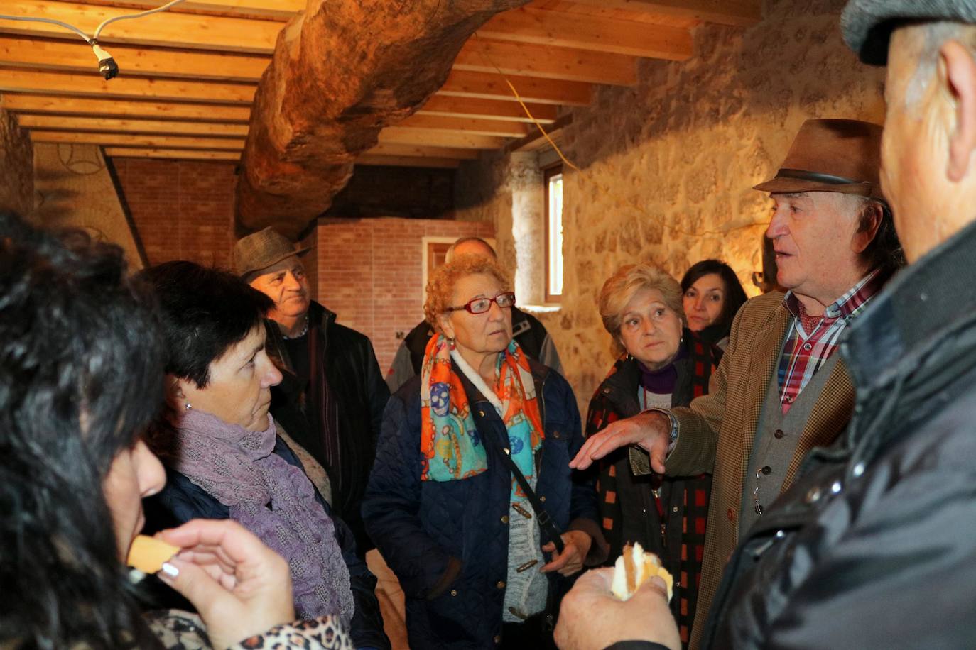 Los cooperativistas visitaron numerosos enclaves de la comarca. 