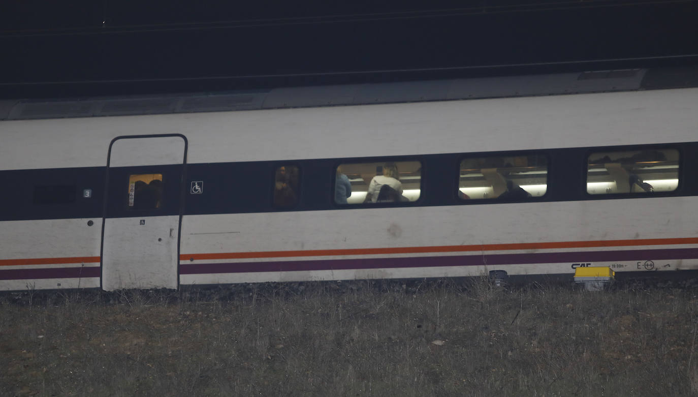 Descarrila un tren en Palencia sin causar heridos. 