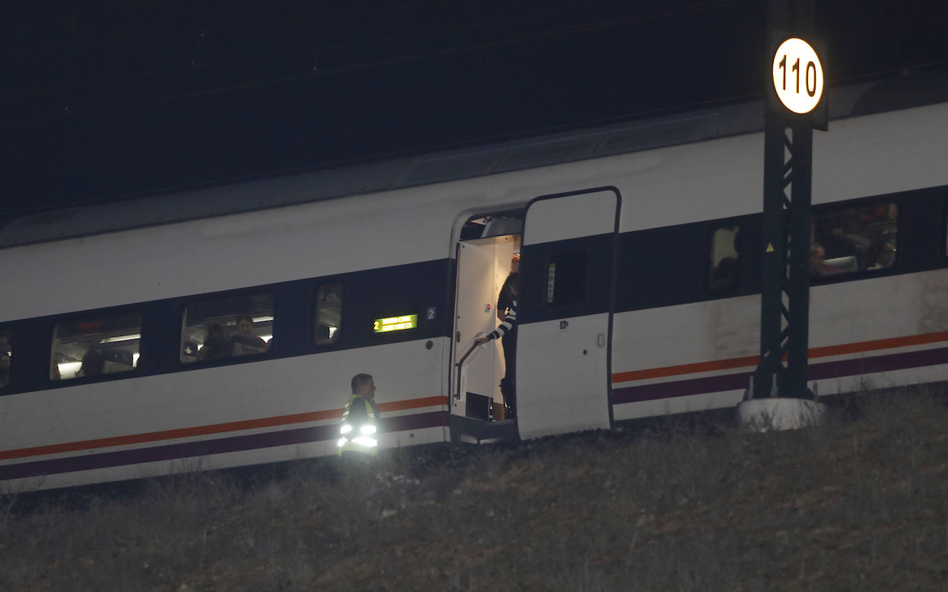 Descarrila un tren en Palencia sin causar heridos. 