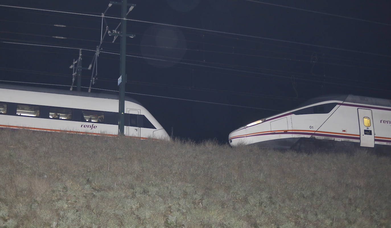 Descarrila un tren en Palencia sin causar heridos. 