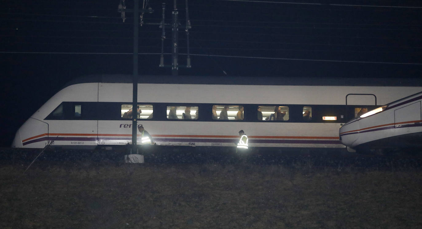 Descarrila un tren en Palencia sin causar heridos. 