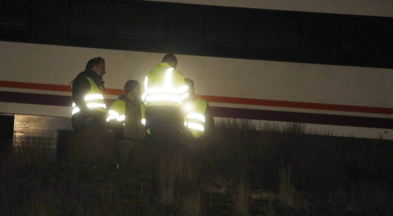 Descarrila un tren en Palencia sin causar heridos. 