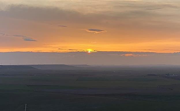 Otra vista del mismo atardecer.