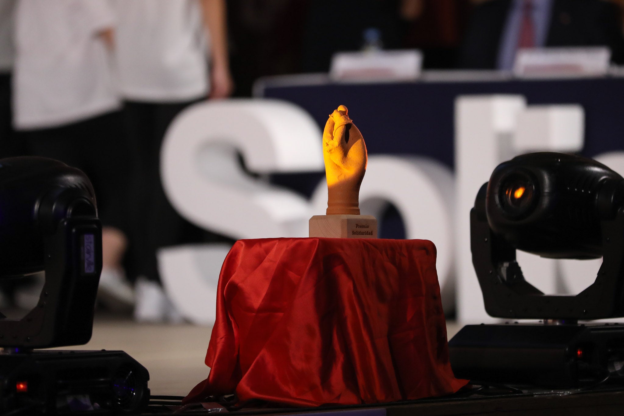 Cruz Roja Salamanca celebró ayer una accidentada XXIV edición de sus Premios Solidaridad. La gala, que fue interrumpida por una alerta de incendio que se quedó en un susto, fue presentada por el periodista y presentador de televisión Javier Gallego.