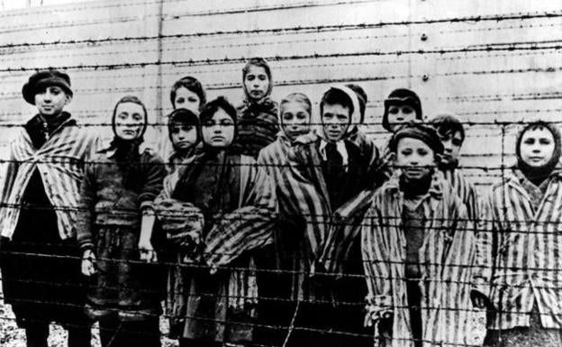 Imagen de Auschwitz tras ser liberado el 27 de enero de 1945.