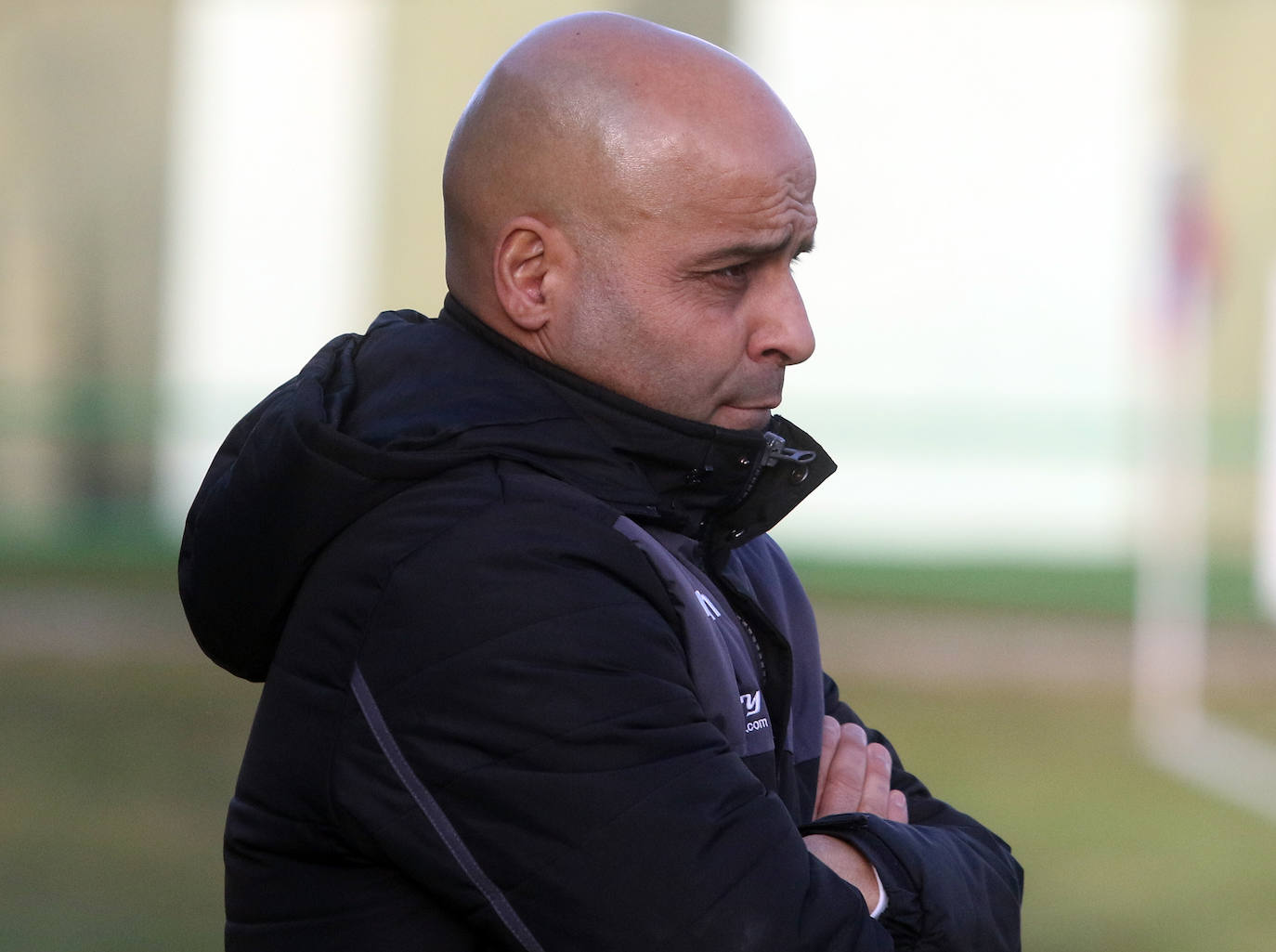 Partido entre la Gimnástica Segoviana y la Virgen del Camino 