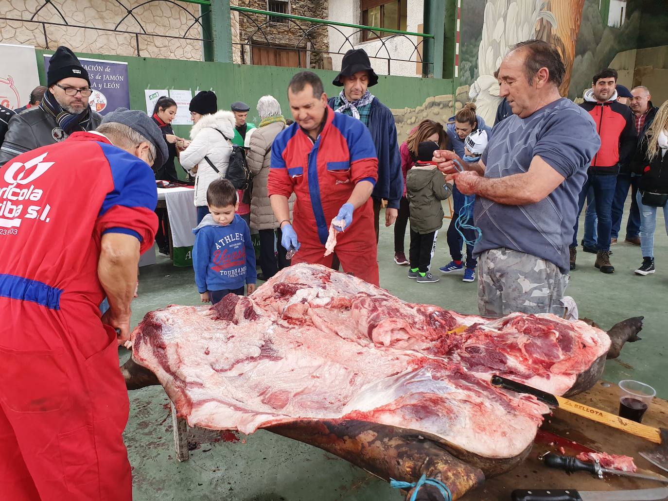 Garcibuey, Madroñal y San Esteban de la Sierra acogieron ayer esta celebración convertida en fiesta.