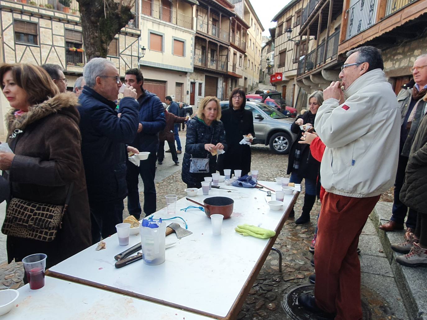 Garcibuey, Madroñal y San Esteban de la Sierra acogieron ayer esta celebración convertida en fiesta.