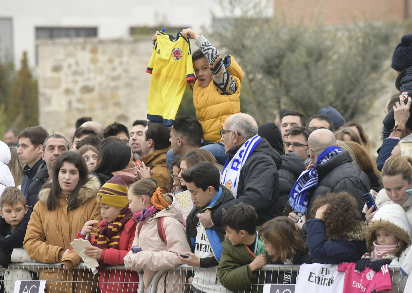 Fotos: La llegada del Real Madrid a su hotel en Valladolid
