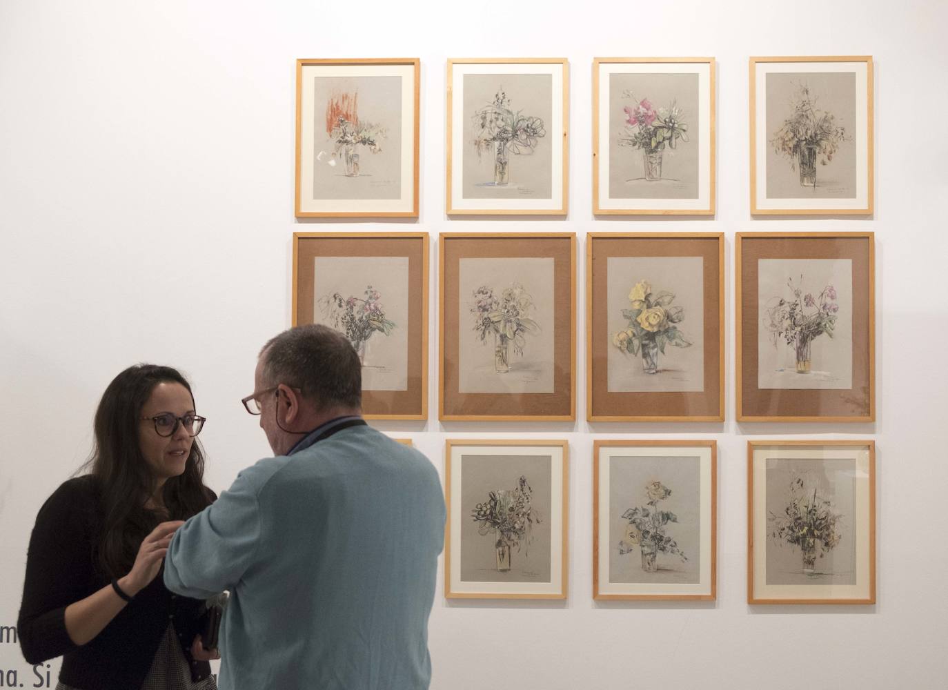 Exposición 'Sentirse crecer' del escultor salmantino Venancio Blanco en la sala de Santo Domingo.