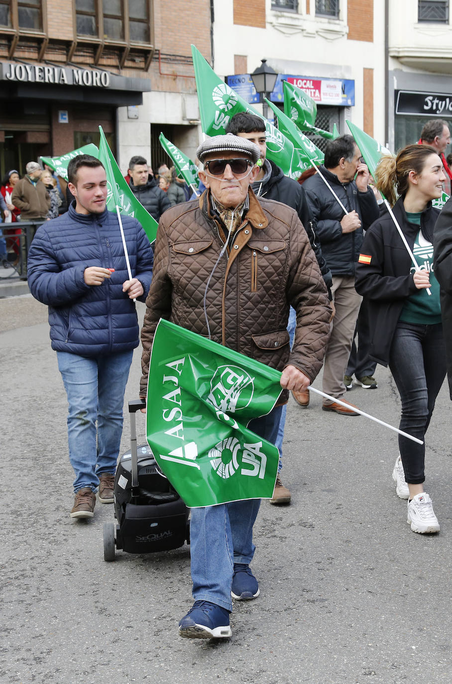 Manifestación por unos precios justos y en defensa del medio rural organizada por Asaja, UPA y Coag..