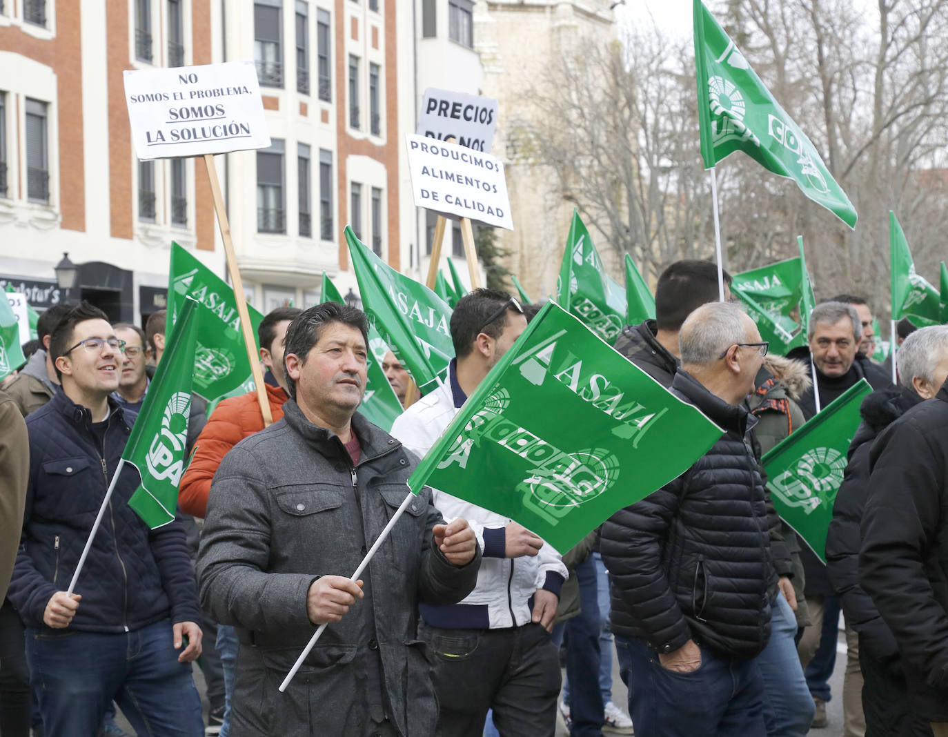 Manifestación por unos precios justos y en defensa del medio rural organizada por Asaja, UPA y Coag..