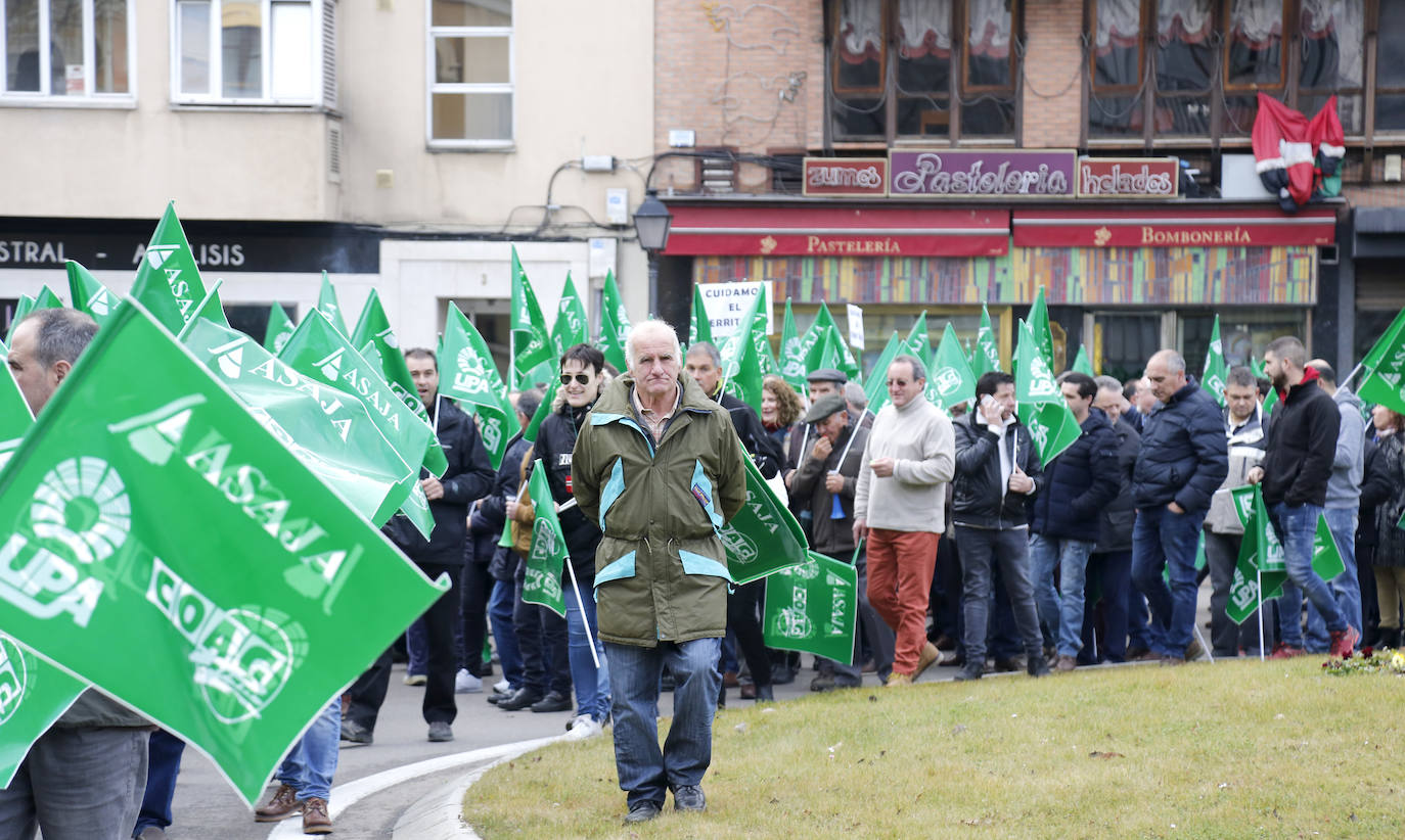Manifestación por unos precios justos y en defensa del medio rural organizada por Asaja, UPA y Coag..