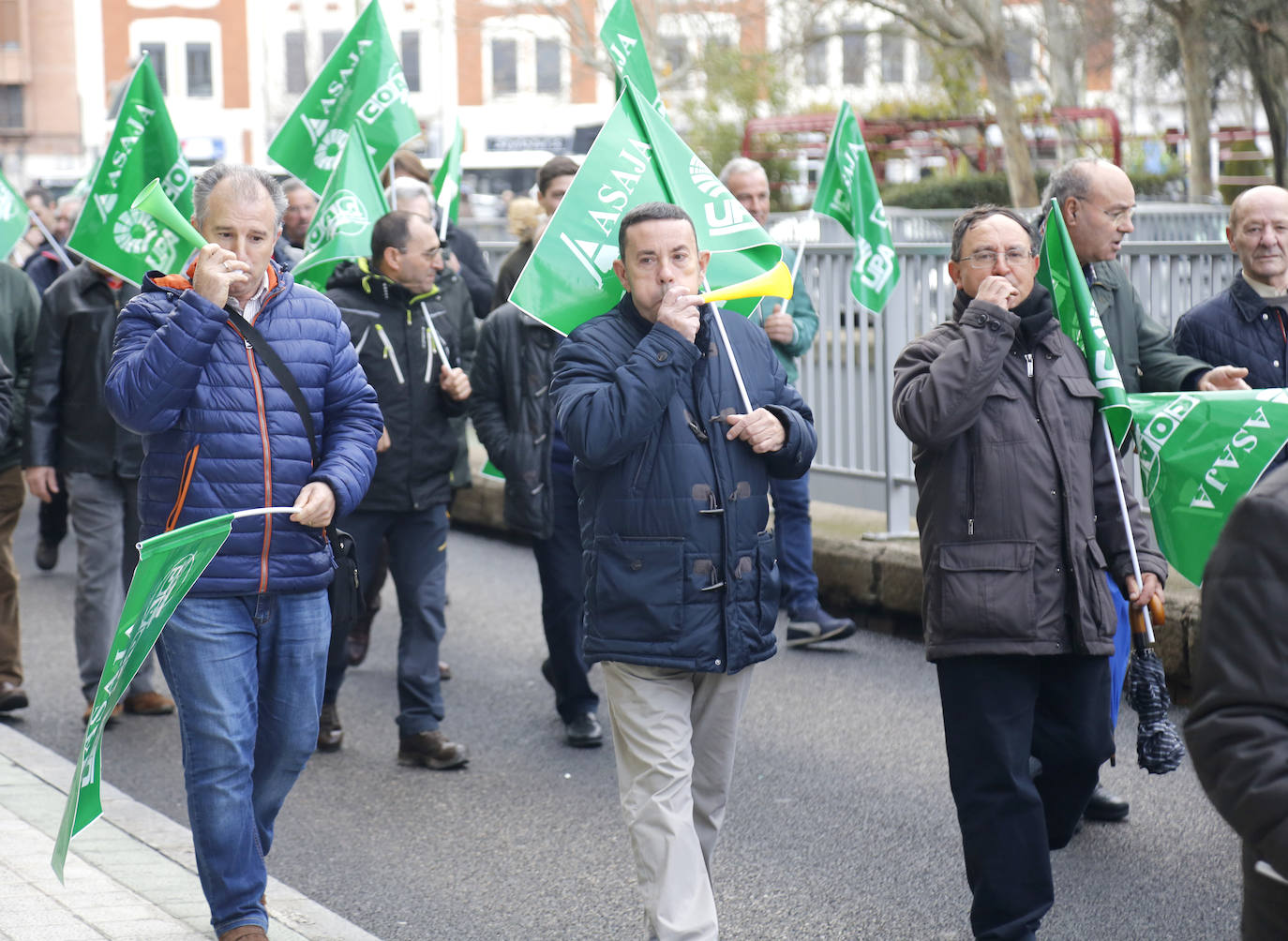Manifestación por unos precios justos y en defensa del medio rural organizada por Asaja, UPA y Coag..