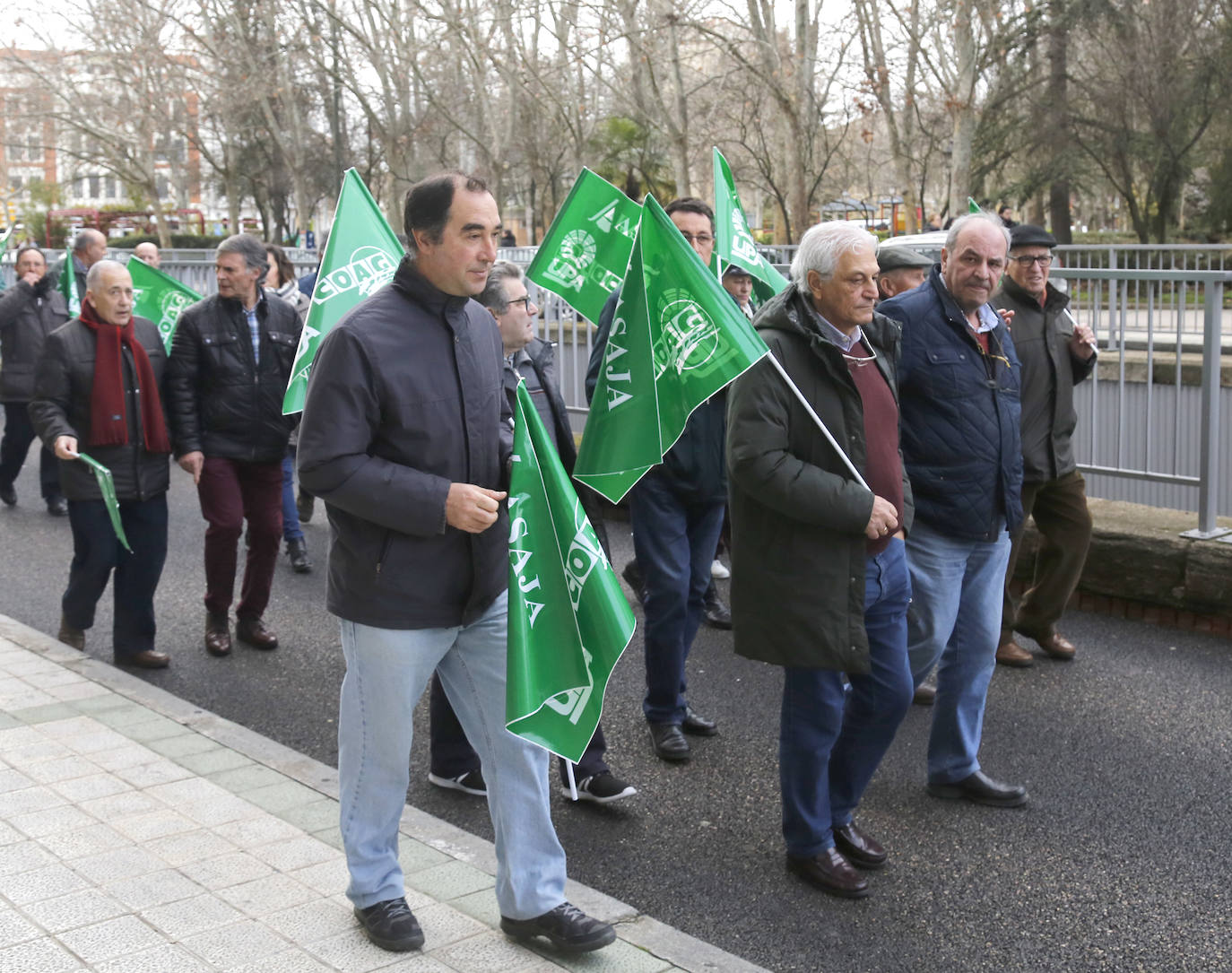 Manifestación por unos precios justos y en defensa del medio rural organizada por Asaja, UPA y Coag..