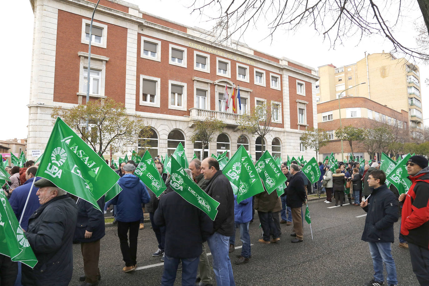 Manifestación por unos precios justos y en defensa del medio rural organizada por Asaja, UPA y Coag..