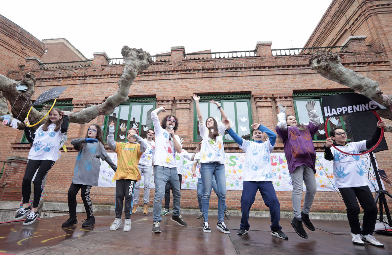 Happening en el colegio Isabel la Católica