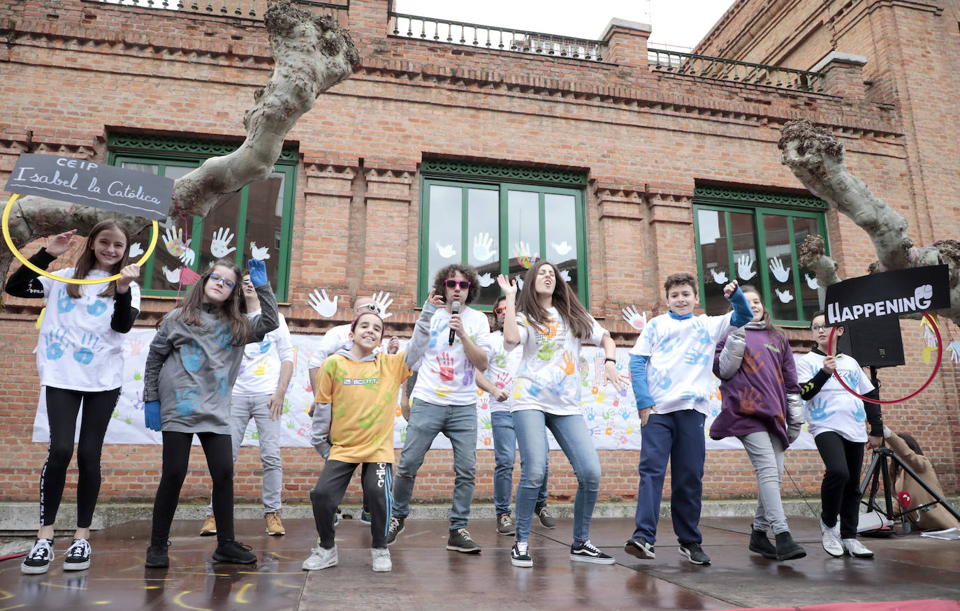 Happening en el colegio Isabel la Católica