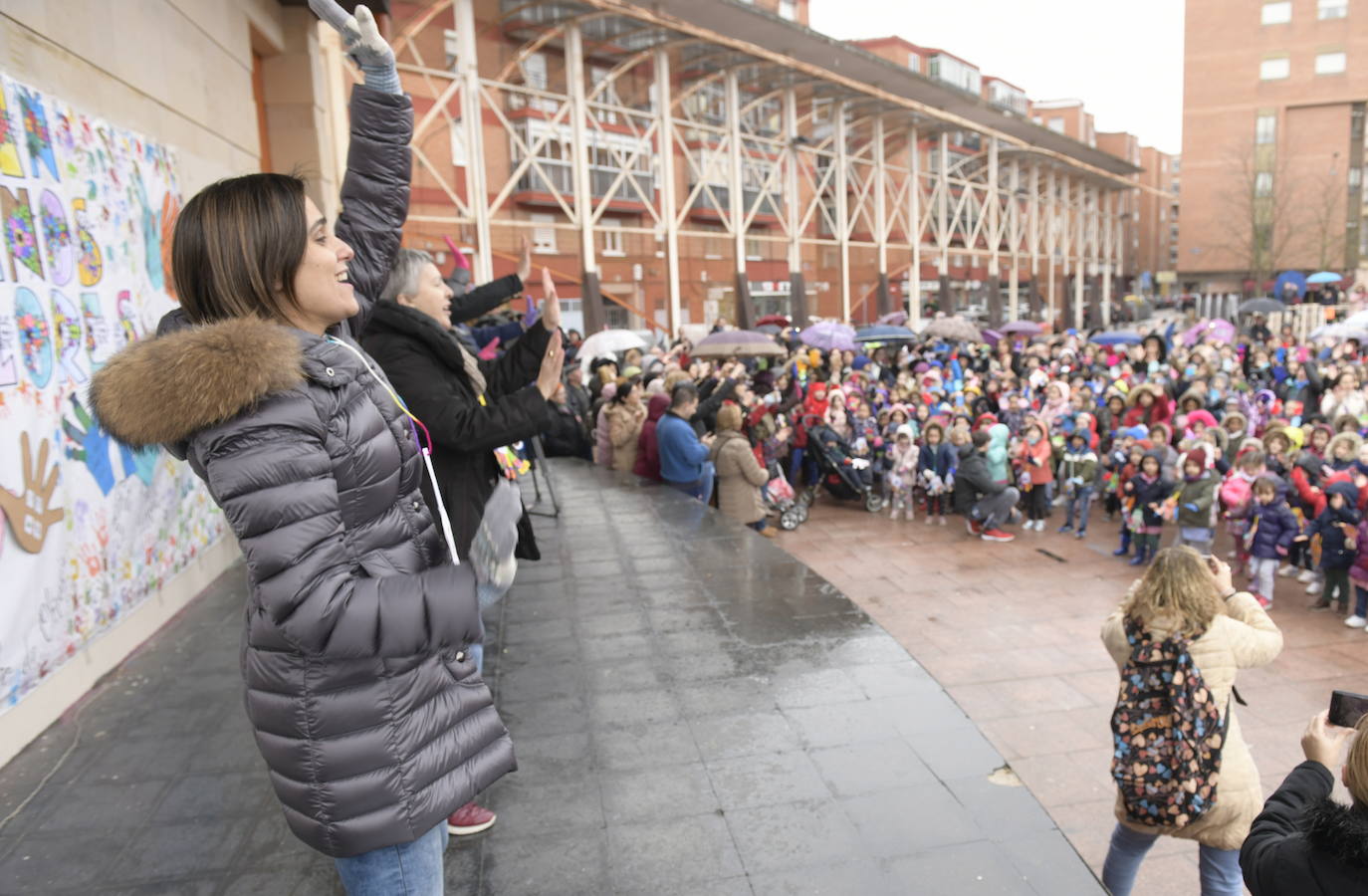 Celebración del Día de la Paz en La Victoria.