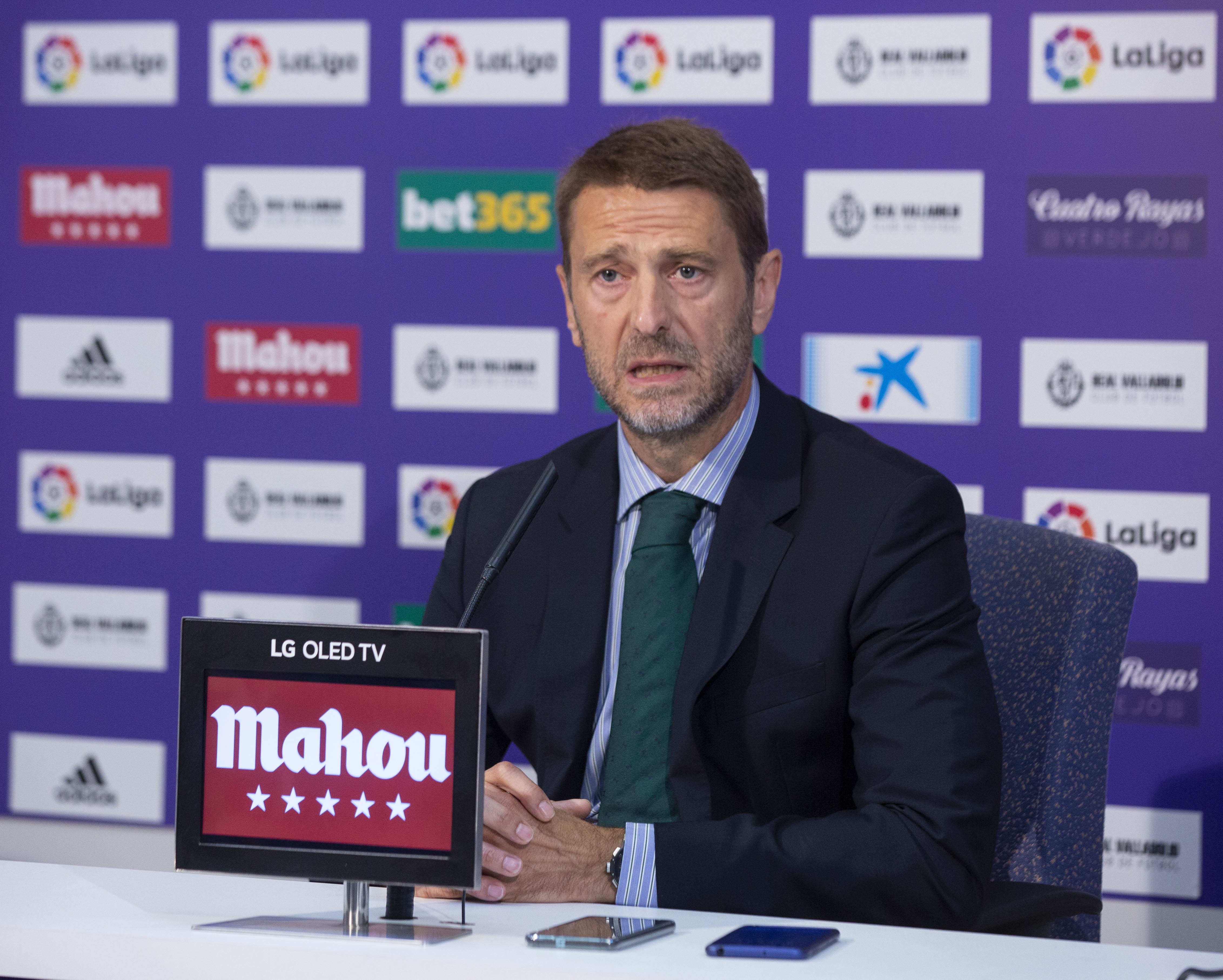 El expresidente del Real Valladolid Carlos Suárez.