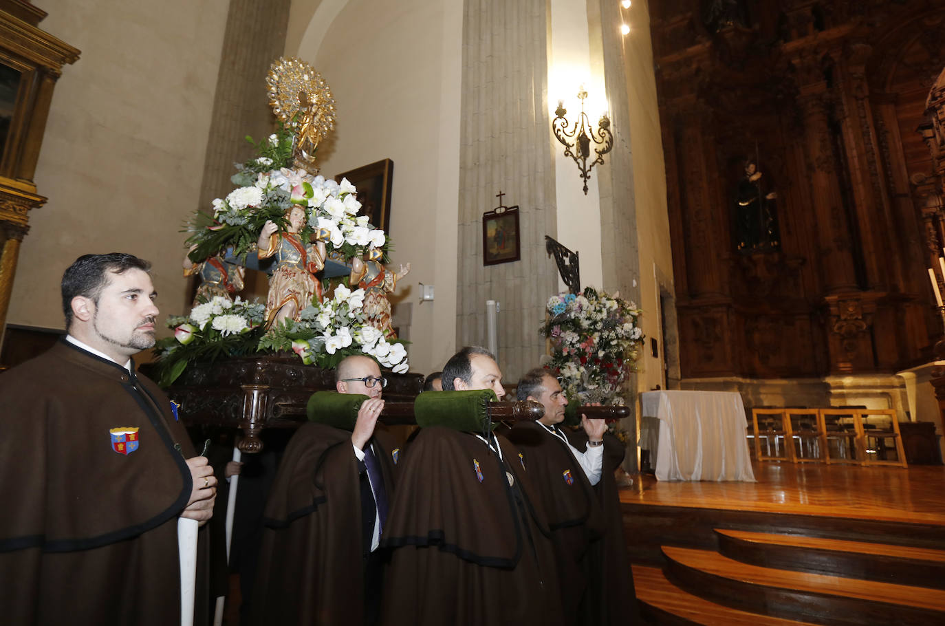 Fiesta y procesión de la Virgen de la Calle.