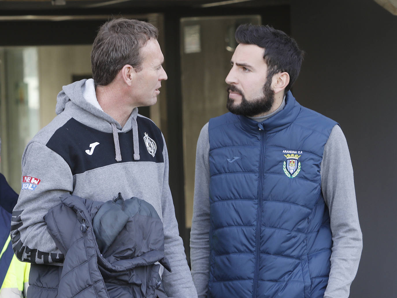 El Palencia Cristo perdió ante la Arandina. 