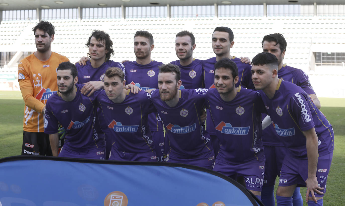 El Palencia Cristo perdió ante la Arandina. 