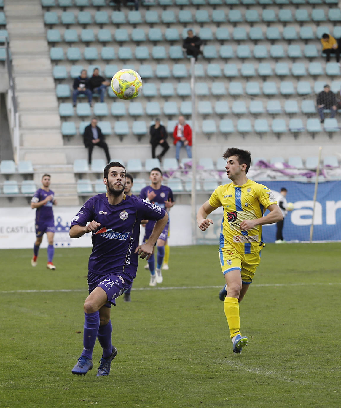 El Palencia Cristo perdió ante la Arandina. 