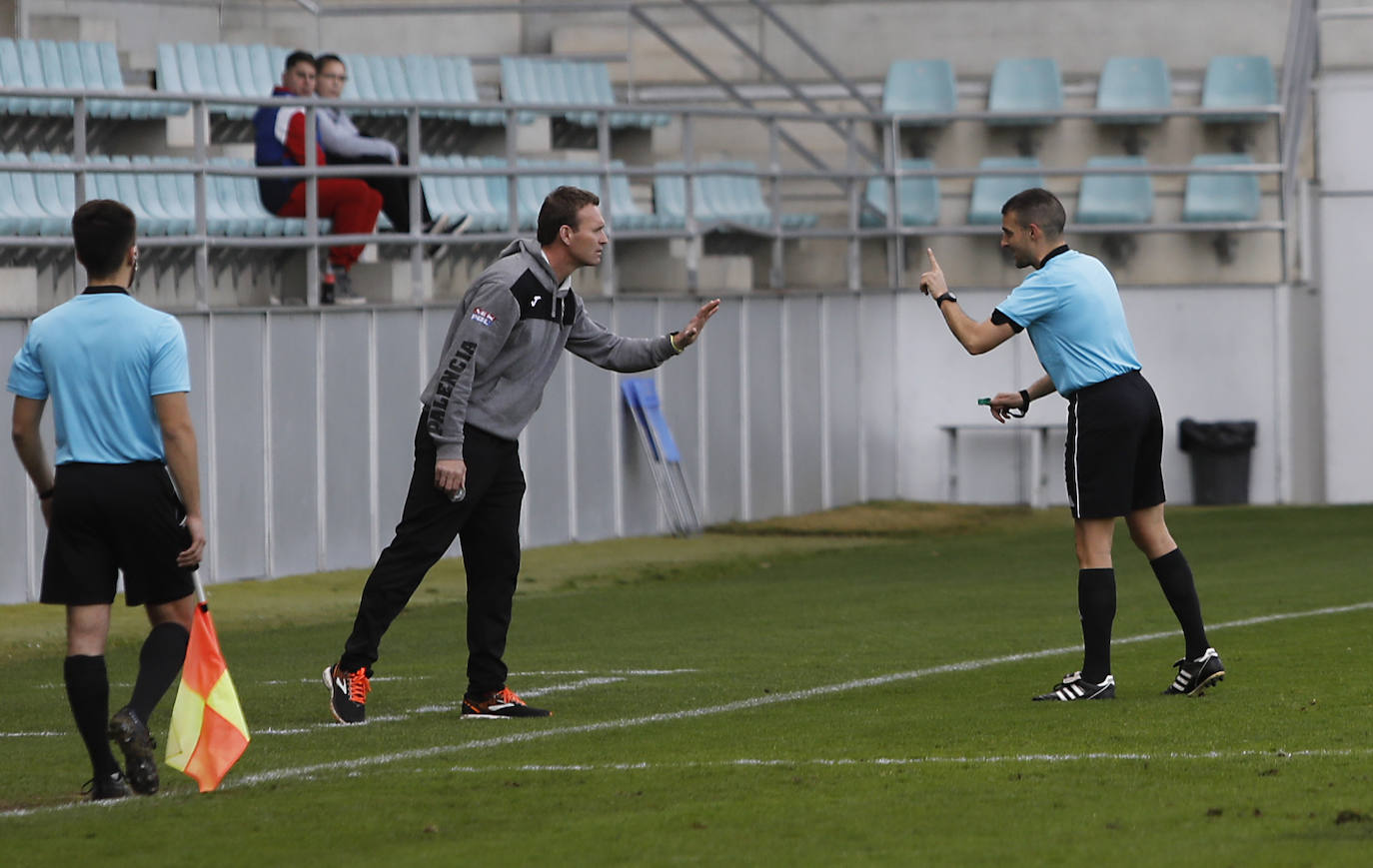 El Palencia Cristo perdió ante la Arandina. 