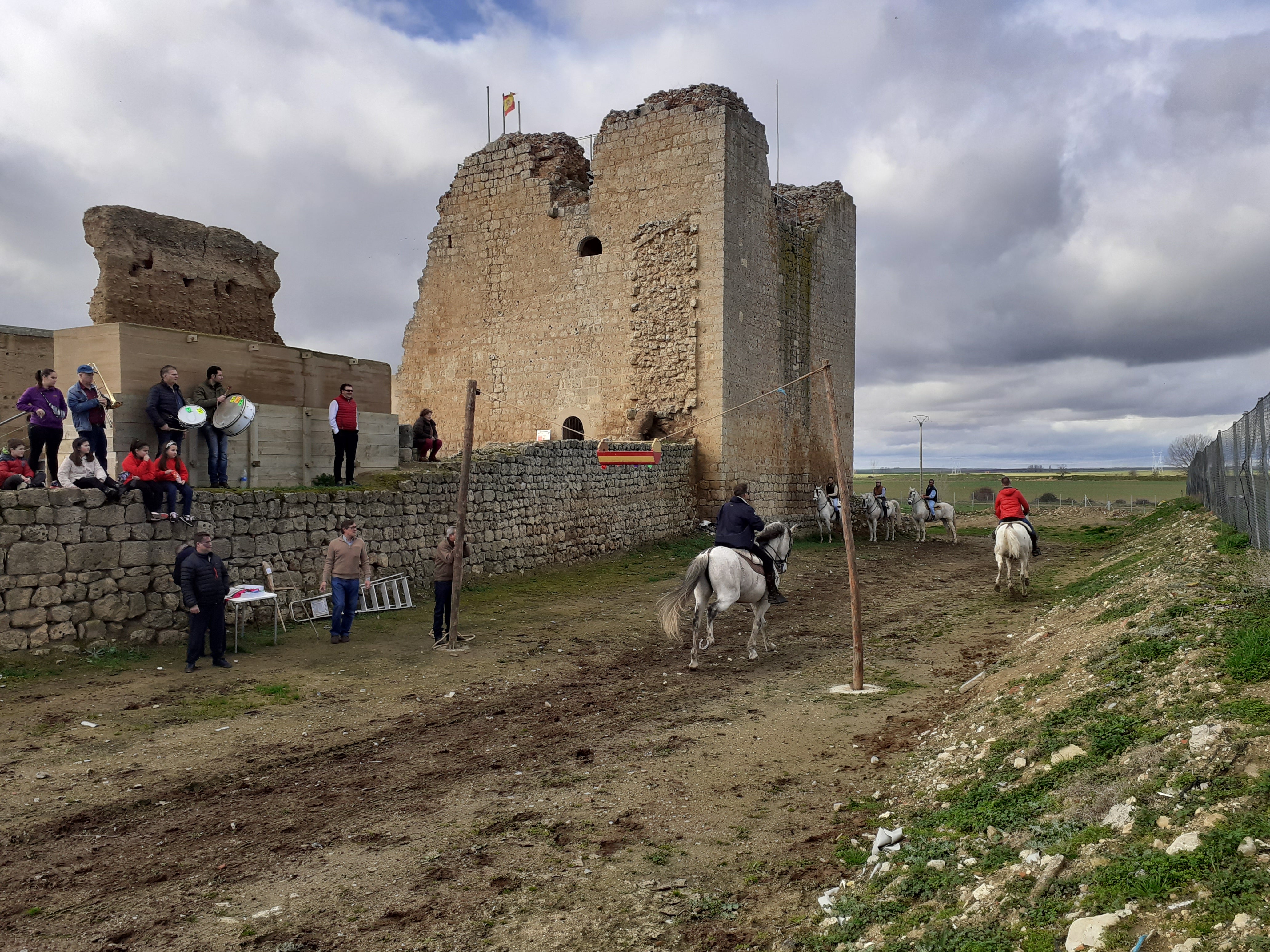 Fotos: Cintas a caballo fiestas de Villagarcía de Campos