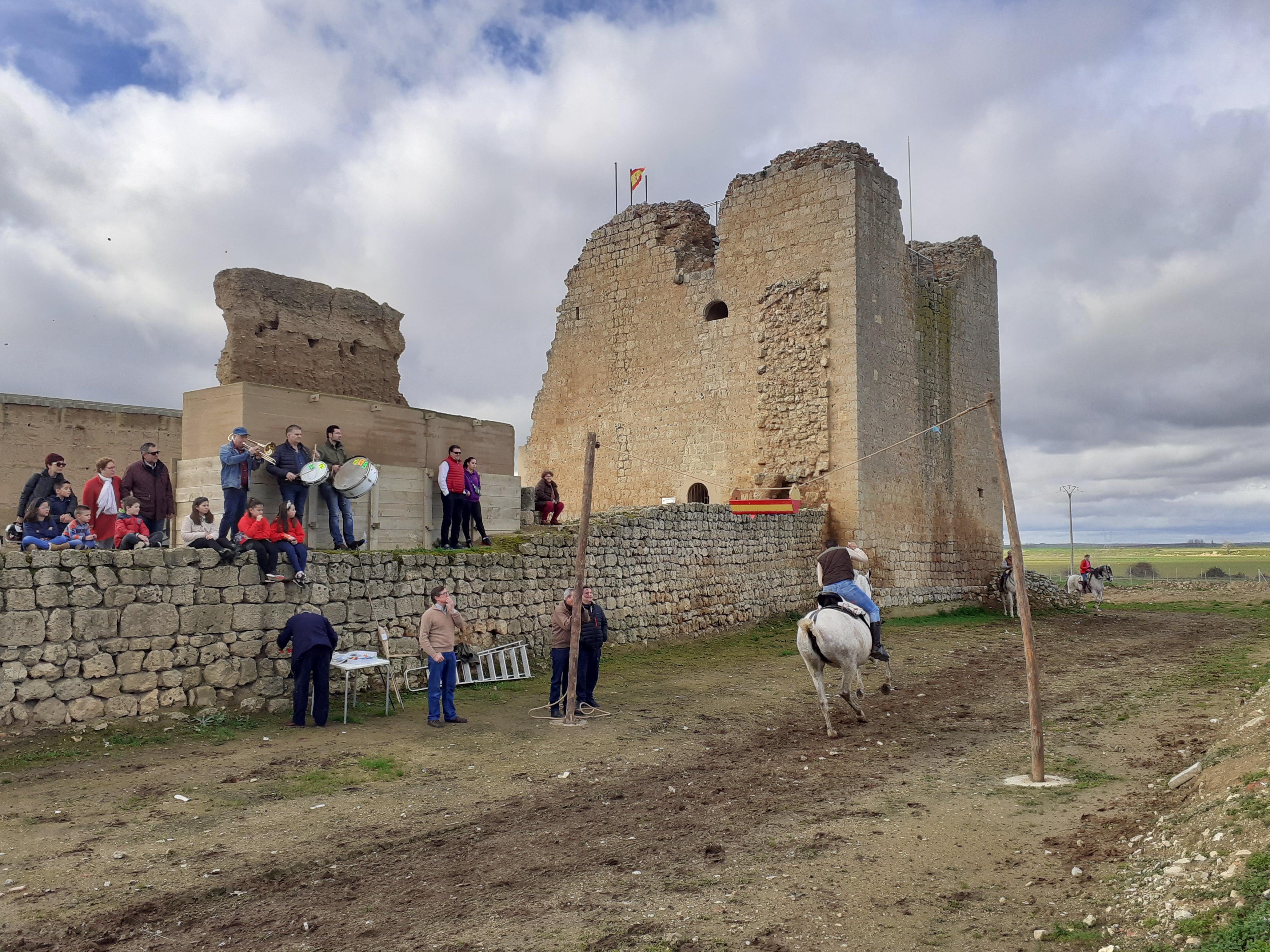 Fotos: Cintas a caballo fiestas de Villagarcía de Campos